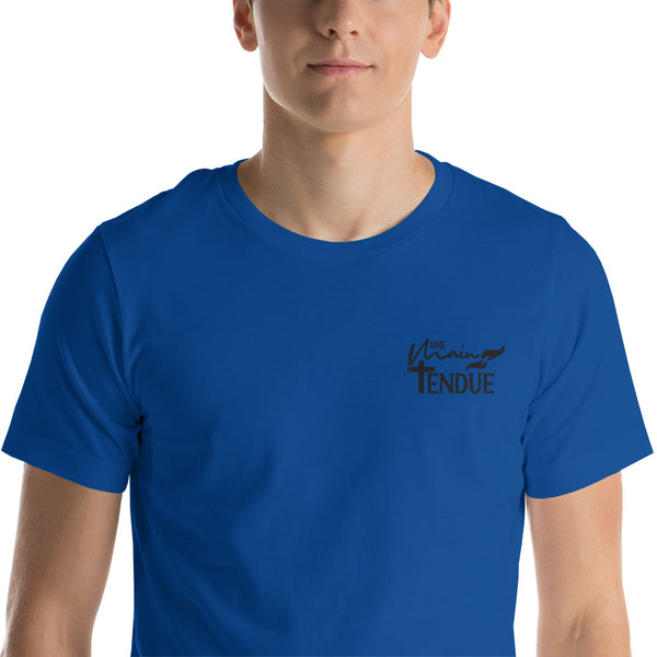 T-shirt homme "une main tendue" (logo noir)